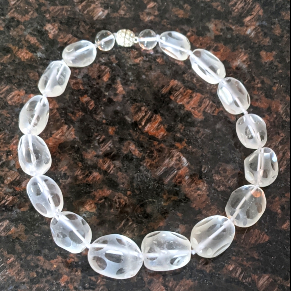 Polished Stone Necklace